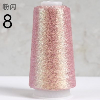 50g 1400m High Tenacity Any Type Pure Gold Pure Silver Lurex Fabric Metallic Knitting yarn