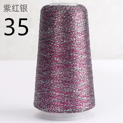 50g 1400m High Tenacity Any Type Pure Gold Pure Silver Lurex Fabric Metallic Knitting yarn