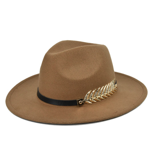 Men Colourful  Winter Hats Wool Fedora Panama For Women