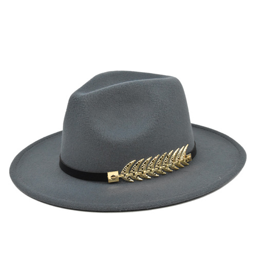 Men Colourful  Winter Hats Wool Fedora Panama For Women