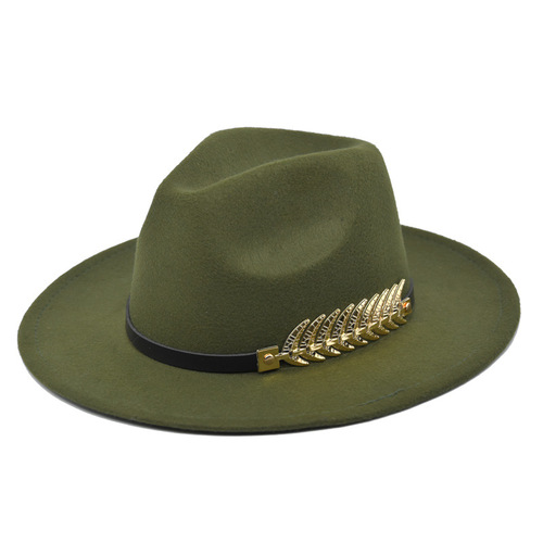 Men Colourful  Winter Hats Wool Fedora Panama For Women