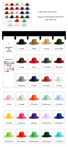 fedora hats women  2022 new designer fedora hat women wide brim fedora solid color hats men and women