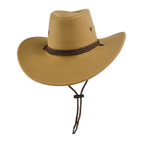 High Quality 11 Colors In Stock Handmade Wide Brim Cowboy Hat Men Wool Cowboy Hat  Mexican Jazz Hat For Woman