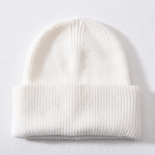 Winter Women Men  Cashmere Wool Knitted Beanies Skully   Classic Striped Unisex Plain  Knit Bea