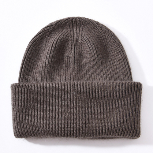 Winter Women Men  Cashmere Wool Knitted Beanies Skully   Classic Striped Unisex Plain  Knit Bea