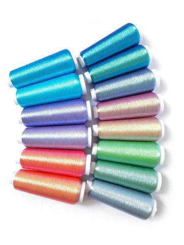 China  Gold & Silver Metallic Thread For Garment Sewing Metallic Yarn Accept 