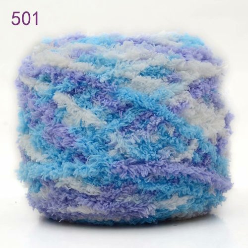 Fancy soft puffy 100% Polyester Cheap price Finger loop yarn 