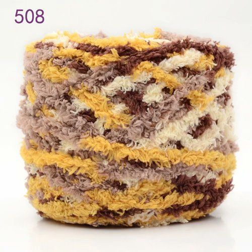 Fancy soft puffy 100% Polyester Cheap price Finger loop yarn 