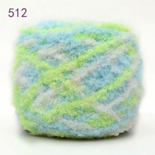 Fancy soft puffy 100% Polyester Cheap price Finger loop yarn 