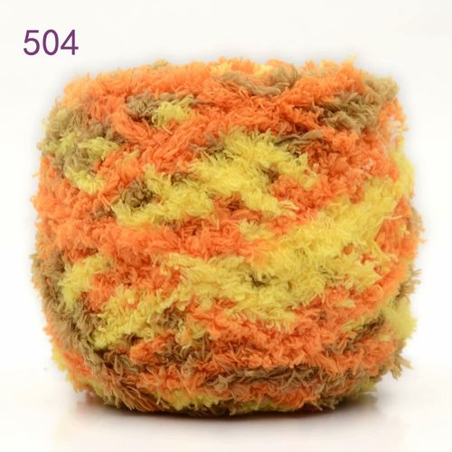 Fancy soft puffy 100% Polyester Cheap price Finger loop yarn 