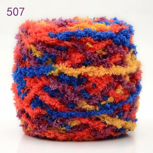 Fancy soft puffy 100% Polyester Cheap price Finger loop yarn 