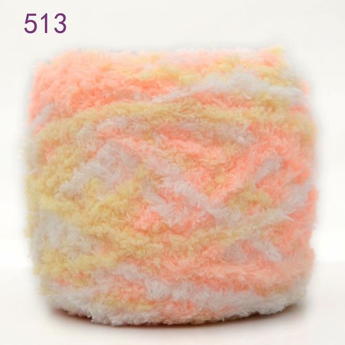 Fancy soft puffy 100% Polyester Cheap price Finger loop yarn 