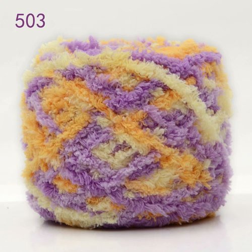 Fancy soft puffy 100% Polyester Cheap price Finger loop yarn 