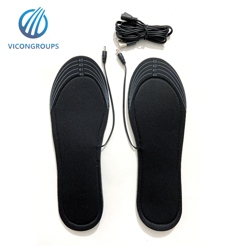 5V USB Heated Shoe Insoles Warmer Sock Pad Mat Winter Outdoor Sports Heating Shoe Insoles