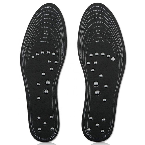 Energy Orthotics,Soft Silicone Healthy Shoe Pad Energy Massage Insole With Negative Ions And Box Packaging