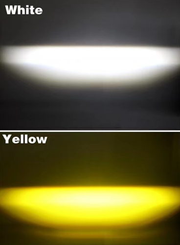 3inch Dual Color Amber White LED Headlight Work Lamp Fog Light Waterproof Car Light LED For Car Truck ATV UTV