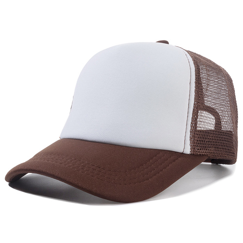  Design Your Own 5 Panel towel Embroidery  OTTO Classic Gorras Mesh smiley cartoon brown trucker hats