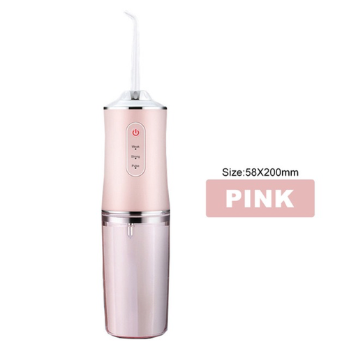 Hot Selling IPX7 Waterproof 3 Modes Dental Water Flosser Professional Cordless Dental Irrigator With Different Nozzles