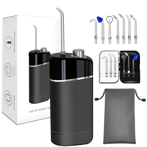 Portable Rechargeable Travel Dental Air Pick Flosser Mini Handheld Cordless Flossing Power Oral Water Irrigator Teeth Cl