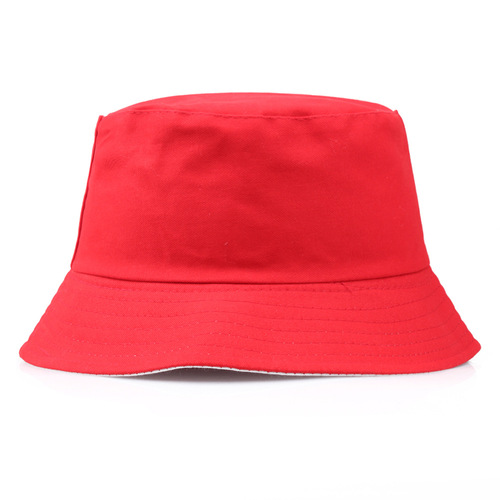 Promotional  made fashion new design Double-sided fisherman hat womens bucket hat