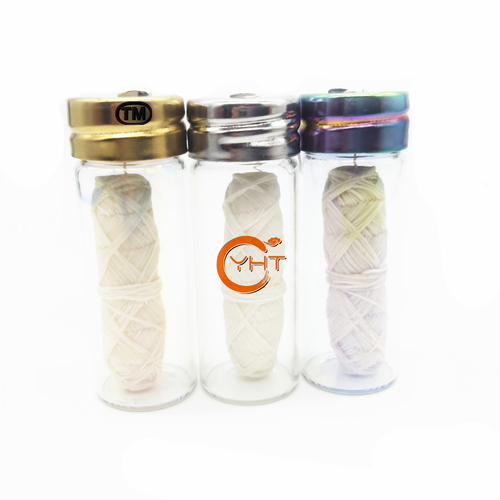 silk biodegradable zero waste tooth floss hilo dental flosser with mint flavour