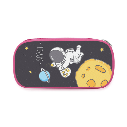 Simple Fashion Stationery Bright Color Pencil Case Pen Holder Makeup Box Zipper Pencil Box Luxury Chalk Bag Digital Prin