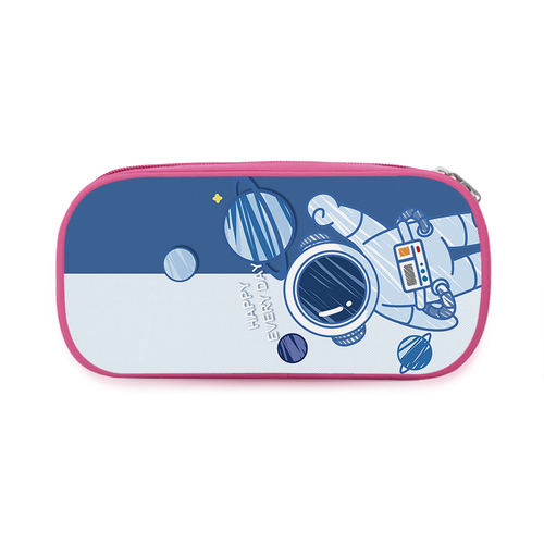 Simple Fashion Stationery Bright Color Pencil Case Pen Holder Makeup Box Zipper Pencil Box Luxury Chalk Bag Digital Prin