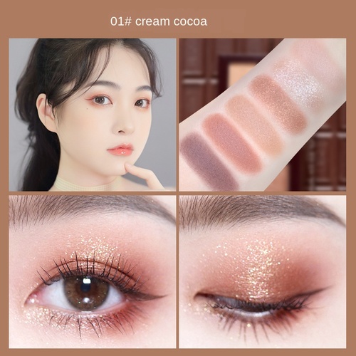 NOVO new makeup palettes 2021 chocolate top seller silky matte natual eye makeup waterproof with cute packaging eyeshado