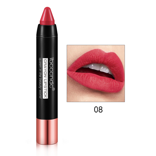 IBCCCNDC Cosmetics Matte Lipstick High Gloss Lip Make Up Lips Crayons Long Lasting Waterproof Lipsticks 12 Colors