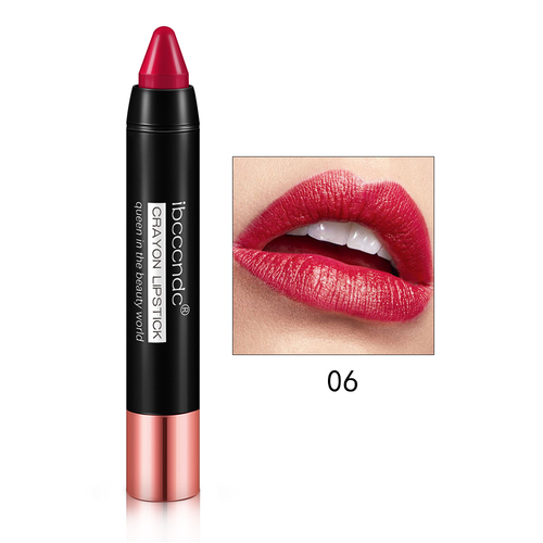 IBCCCNDC Cosmetics Matte Lipstick High Gloss Lip Make Up Lips Crayons Long Lasting Waterproof Lipsticks 12 Colors