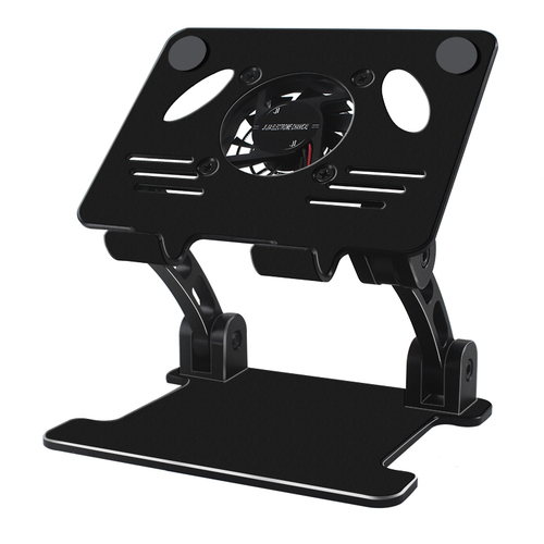 Cooling Fans  Computer Tablet Holder Height Adjustable Portable Foldable Laptop Stand
