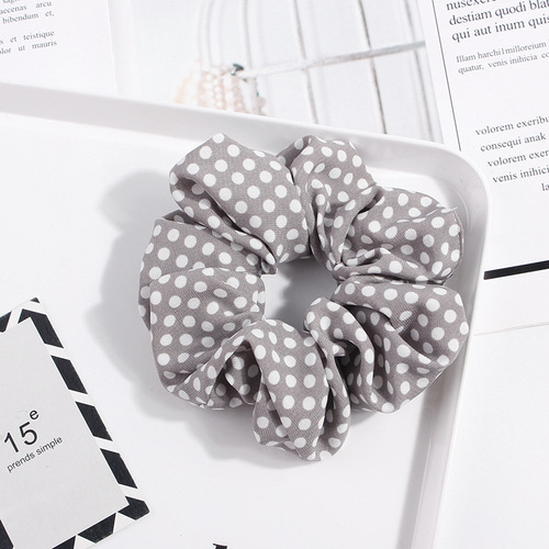 Hot sale high quality elastic hair scrunchies for female  24 colors scrunchies hair ties