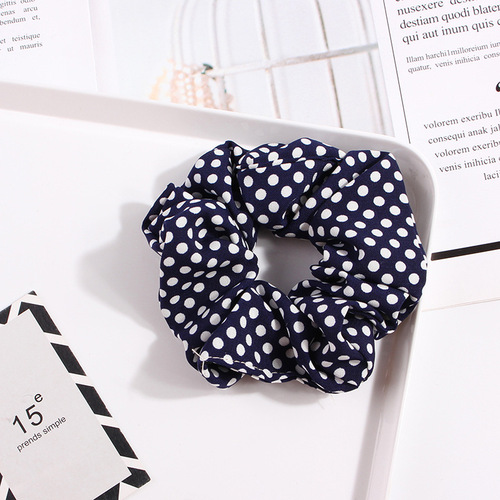 Hot sale high quality elastic hair scrunchies for female  24 colors scrunchies hair ties