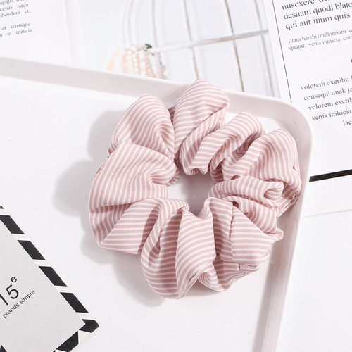 Hot sale high quality elastic hair scrunchies for female  24 colors scrunchies hair ties