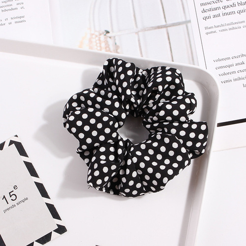 Hot sale high quality elastic hair scrunchies for female  24 colors scrunchies hair ties