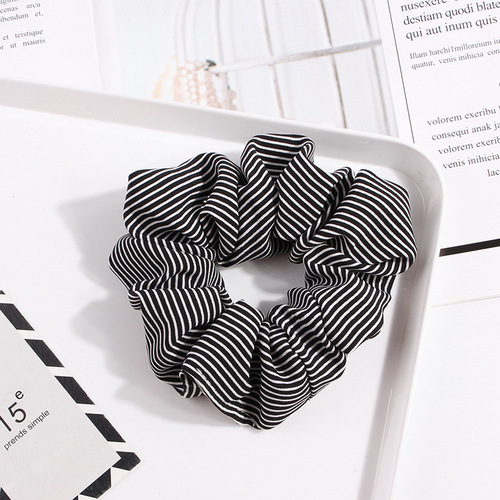 Hot sale high quality elastic hair scrunchies for female  24 colors scrunchies hair ties
