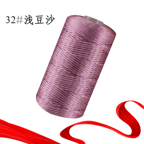 Hand Knitting Viscose Rayon Tape Ribbon Melange Yarn For Crochet Handbag