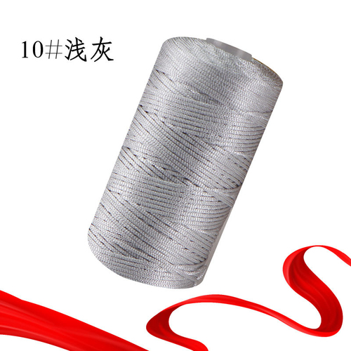 Hand Knitting Viscose Rayon Tape Ribbon Melange Yarn For Crochet Handbag