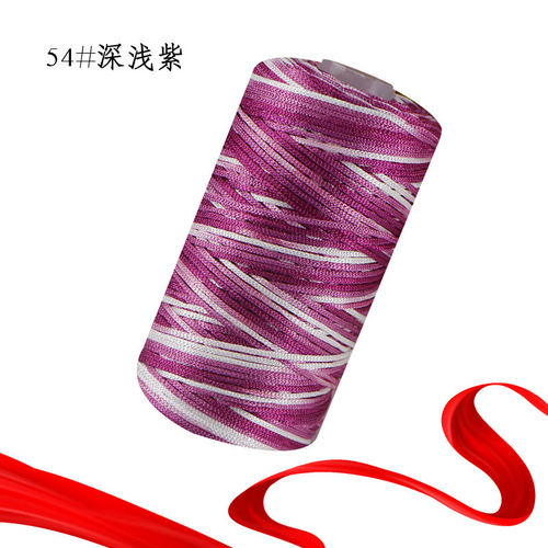 Hand Knitting Viscose Rayon Tape Ribbon Melange Yarn For Crochet Handbag