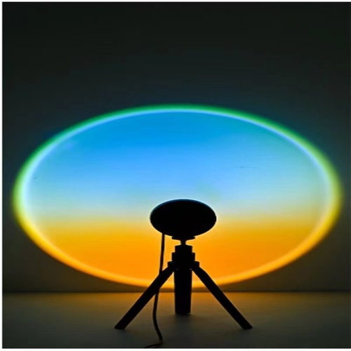 Italian sunset projection network red floor designer art lamp