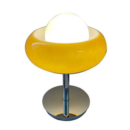 T4159 2021 chrome metal and glass bedside table lamp luxury light cement concrete bedroom led reading lamp
