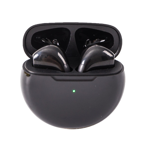 New 5.0 Wireless Headphones Pro 6 Touch HIFI Noise Cancelling Long Battery Life Sports In-Ear Wired earphone headphone