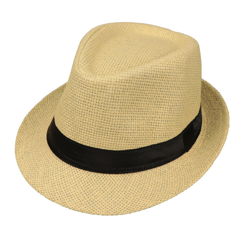 WoZhen Solid Color Parent Child Woven Straw Hat Summer Autumn Sun Protection Cap
