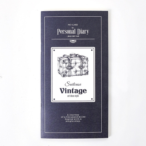 Retro TN Pocket Inner Core Book Series Creative Cute Small Size A6 Notebook