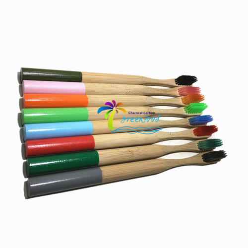 Eco Friendly Dropshippers Bamboo Tooth Brush Wooden Tooth Brush Bamboo Toothbrush