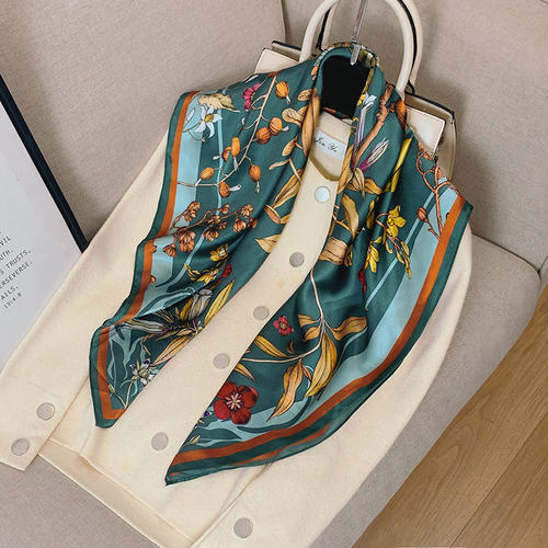 Printing Square Silk Scarves 100% Silk Scarf