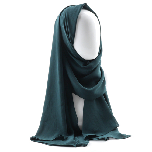 Women solid plain crepe chiffon muslim wedding hijab scarf wraps soft long shawls crinkle chiffon muslim hijab