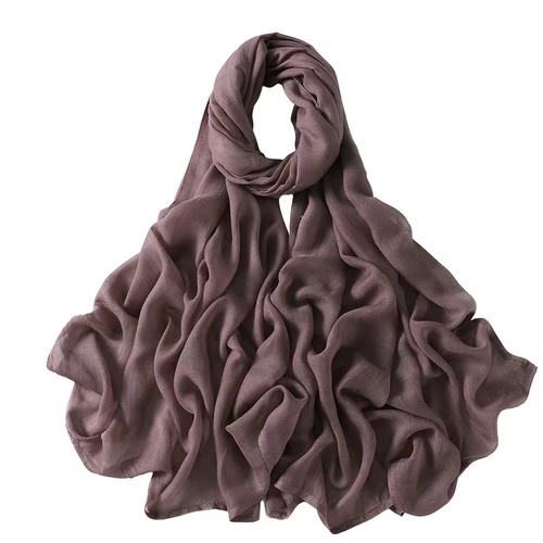 16 colors Women Plain Cotton Hijab Scarf