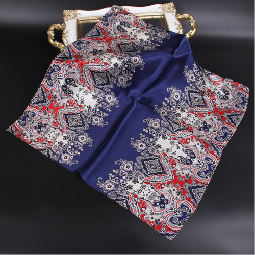 New fashion large square 100% silk digital print scarf