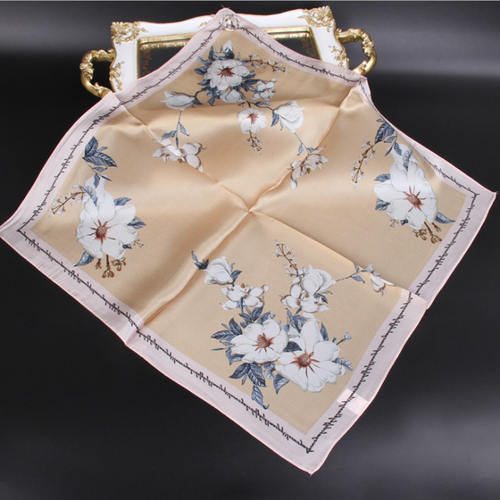 New fashion large square 100% silk digital print scarf